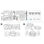 mon puzzle 3d  Puzzle 3D Métal Foot – Stade Collector