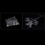 mon puzzle 3d  Puzzle 3D Métal – Gunship Scorpion Futuriste