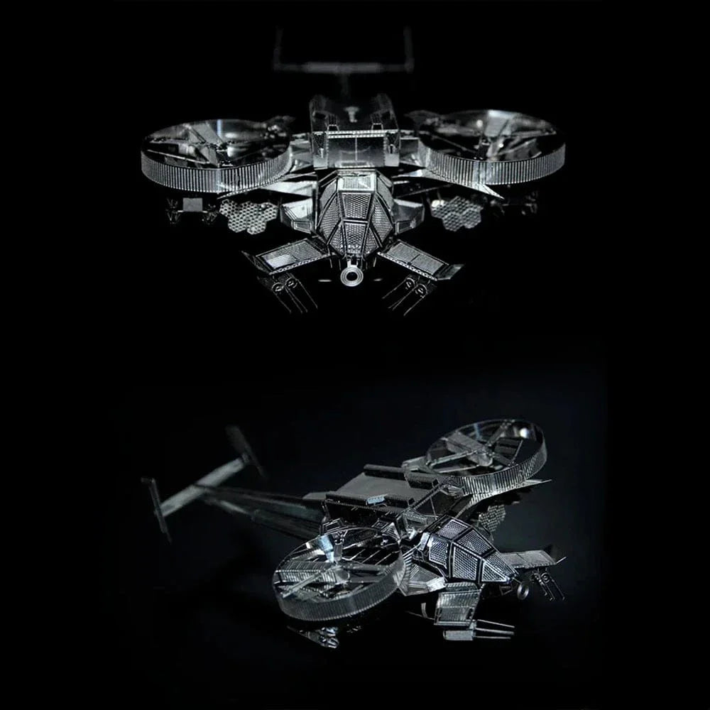 mon puzzle 3d  Puzzle 3D Métal – Gunship Scorpion Futuriste