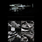 mon puzzle 3d  Puzzle 3D Métal – Gunship Scorpion Futuriste