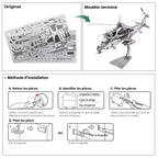 mon puzzle 3d  Puzzle 3D Métal – Hélicoptère d’Assaut Tactique
