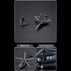 mon puzzle 3d  Puzzle 3D mètal Hélicoptère militaire - Black Hawk