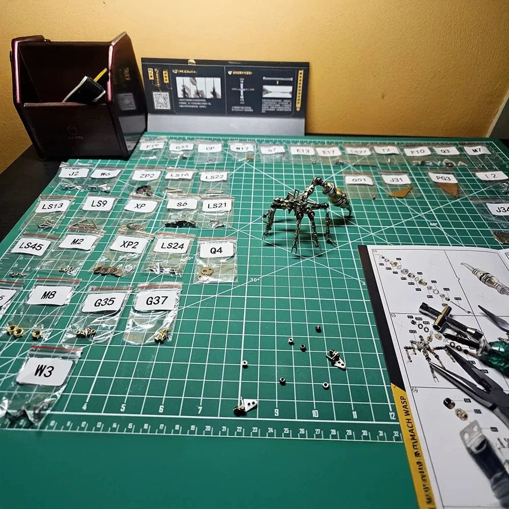 mon puzzle 3d Puzzle 3D Métal Insecte Mécanique Naturaliste - Collection Réaliste