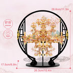 mon puzzle 3d  Puzzle 3D Métal Jardin Fleurs de Pêcher