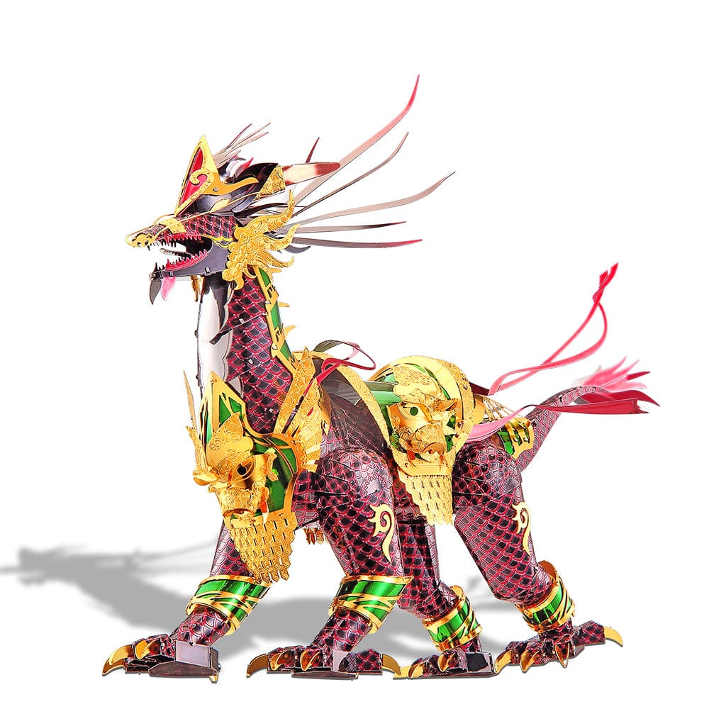 mon puzzle 3d  Puzzle 3D Métal Kirin Doré
