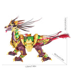 mon puzzle 3d  Puzzle 3D Métal Kirin Doré