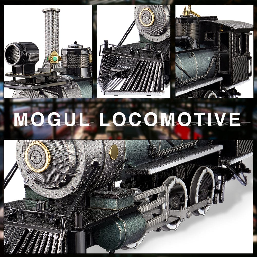 mon puzzle 3d  Puzzle 3D Métal Locomotive Mogul