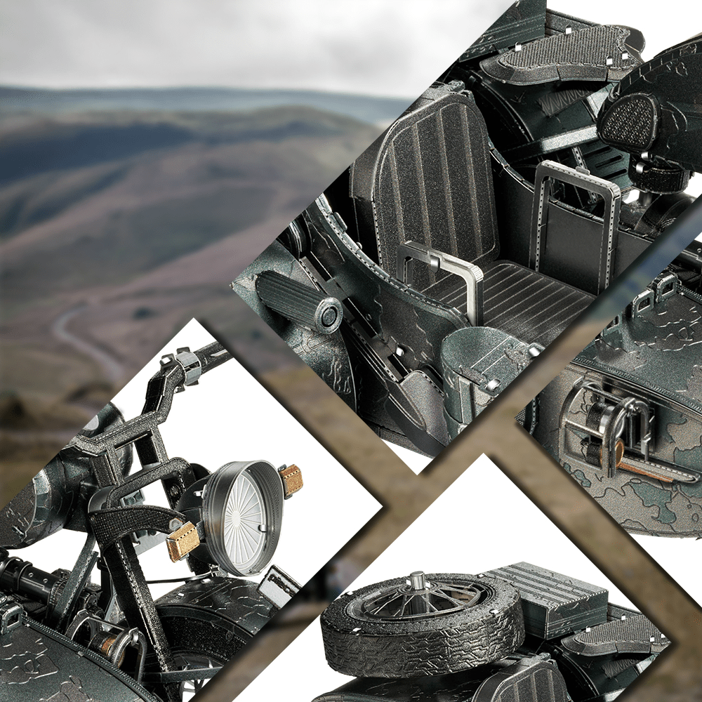 mon puzzle 3d  Puzzle 3D Métal Moto Collection
