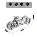 mon puzzle 3d  Puzzle 3D Métal – Moto Futuriste Double Roues