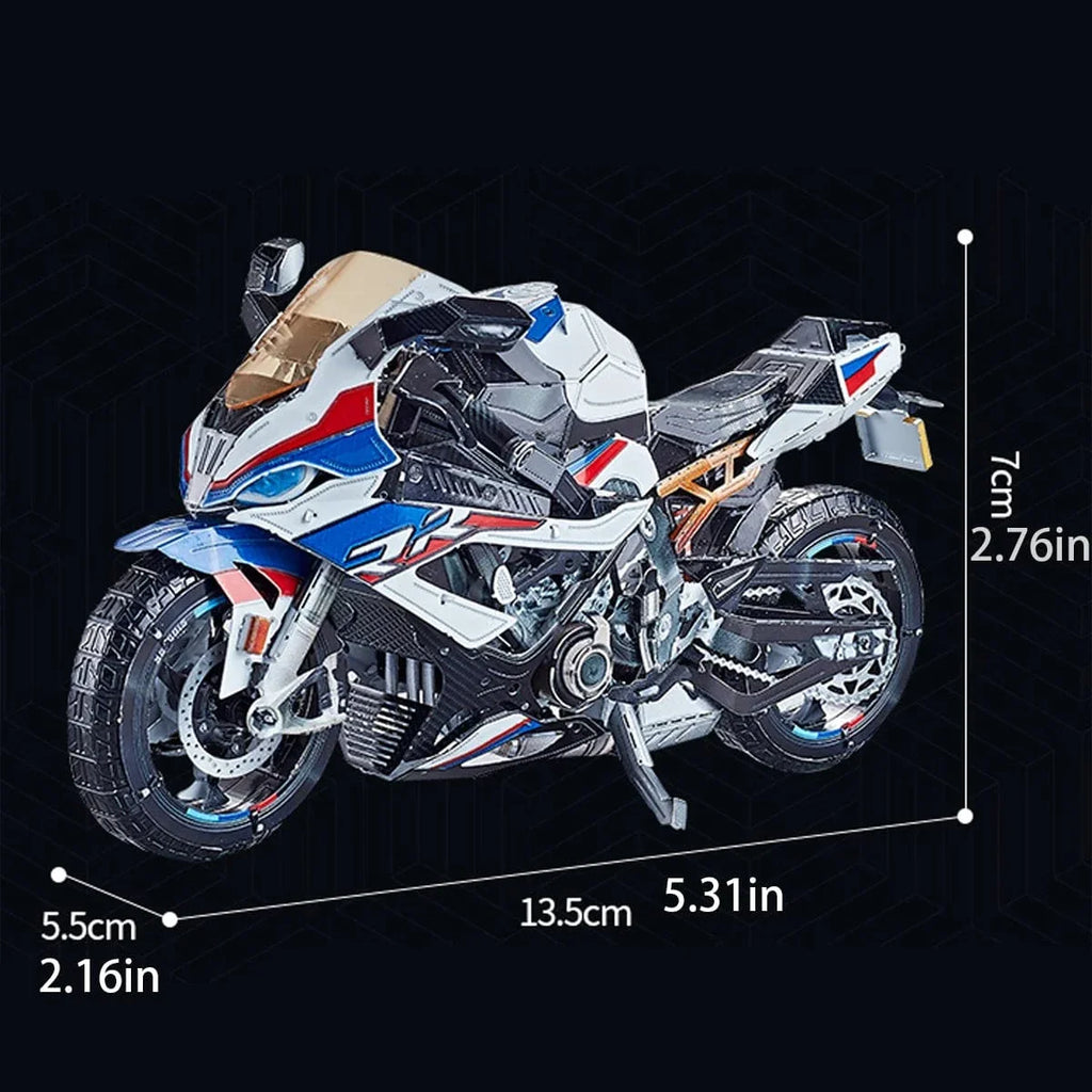 mon puzzle 3d  Puzzle 3D Métal Moto Sportive