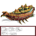 mon puzzle 3d  Puzzle 3D Métal Navire Mirage