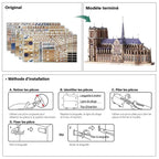 mon puzzle 3d  Puzzle 3D Métal Notre-Dame de Paris Premium