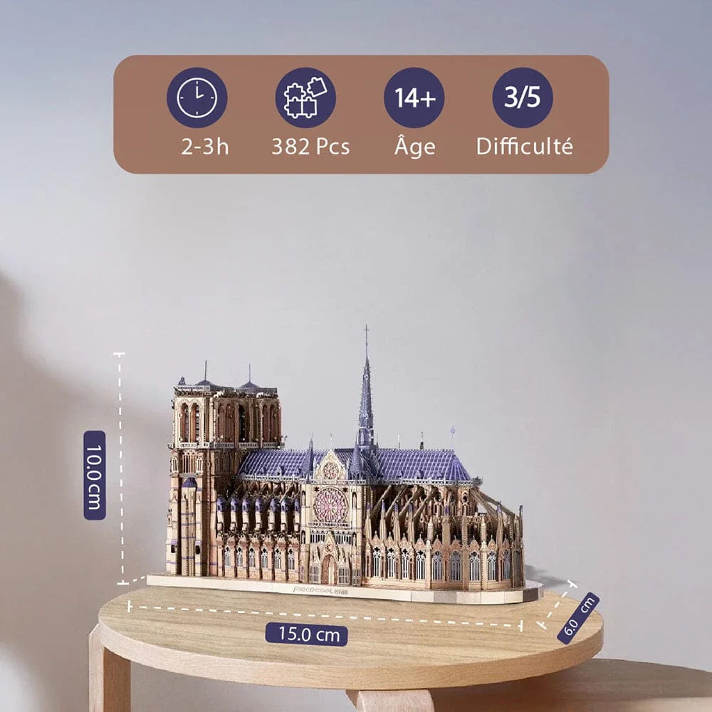 mon puzzle 3d  Puzzle 3D Métal Notre-Dame de Paris Premium