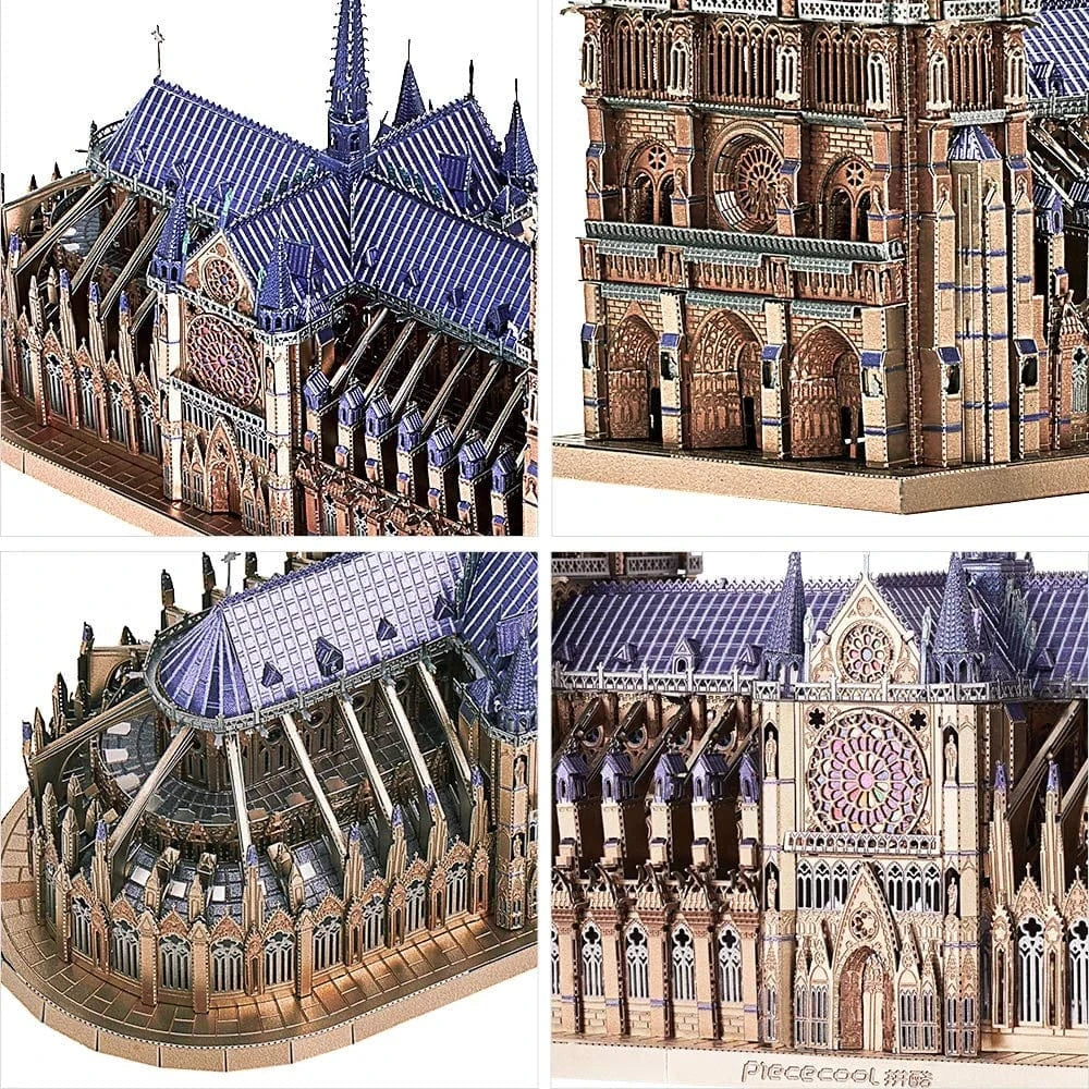 mon puzzle 3d  Puzzle 3D Métal Notre-Dame de Paris Premium