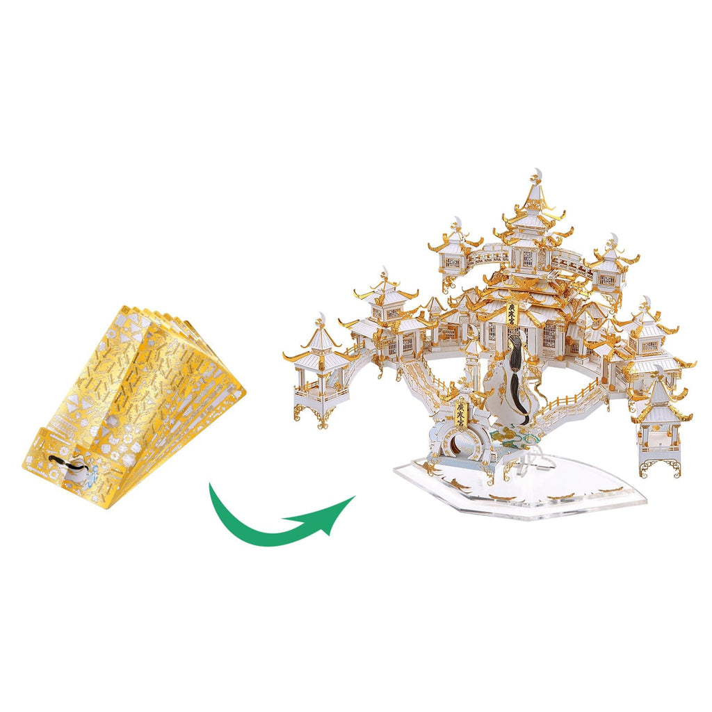 mon puzzle 3d  Puzzle 3D Métal Palais de la Lune