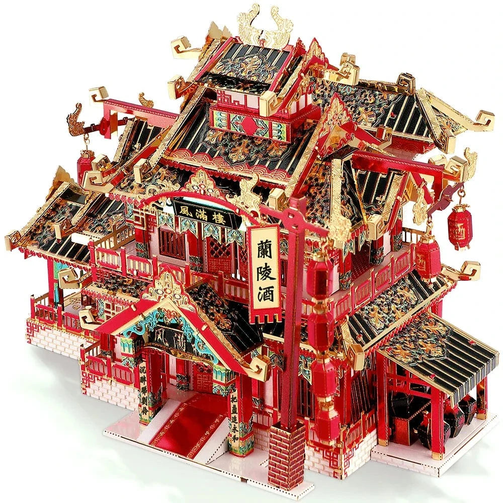mon puzzle 3d  Puzzle 3D Métal Palais Impérial – Architecture Asiatique