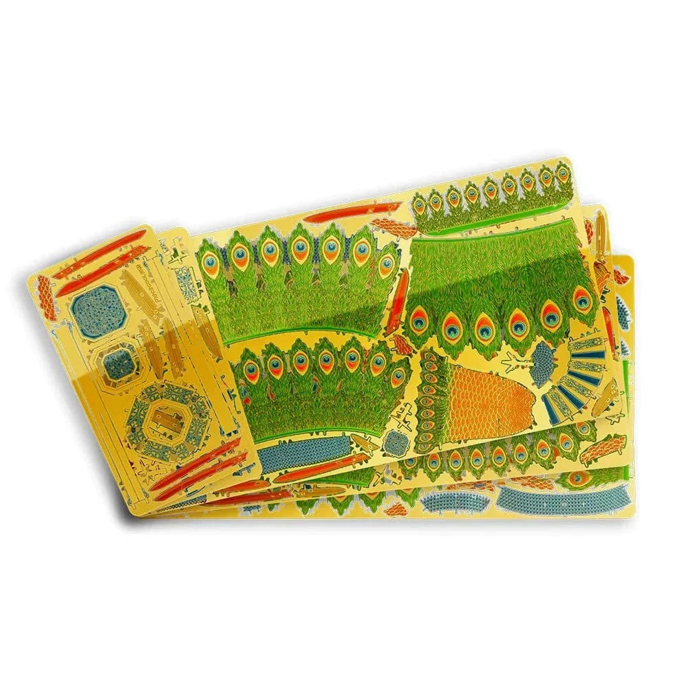 mon puzzle 3d  Puzzle 3D Métal Paon Impérial