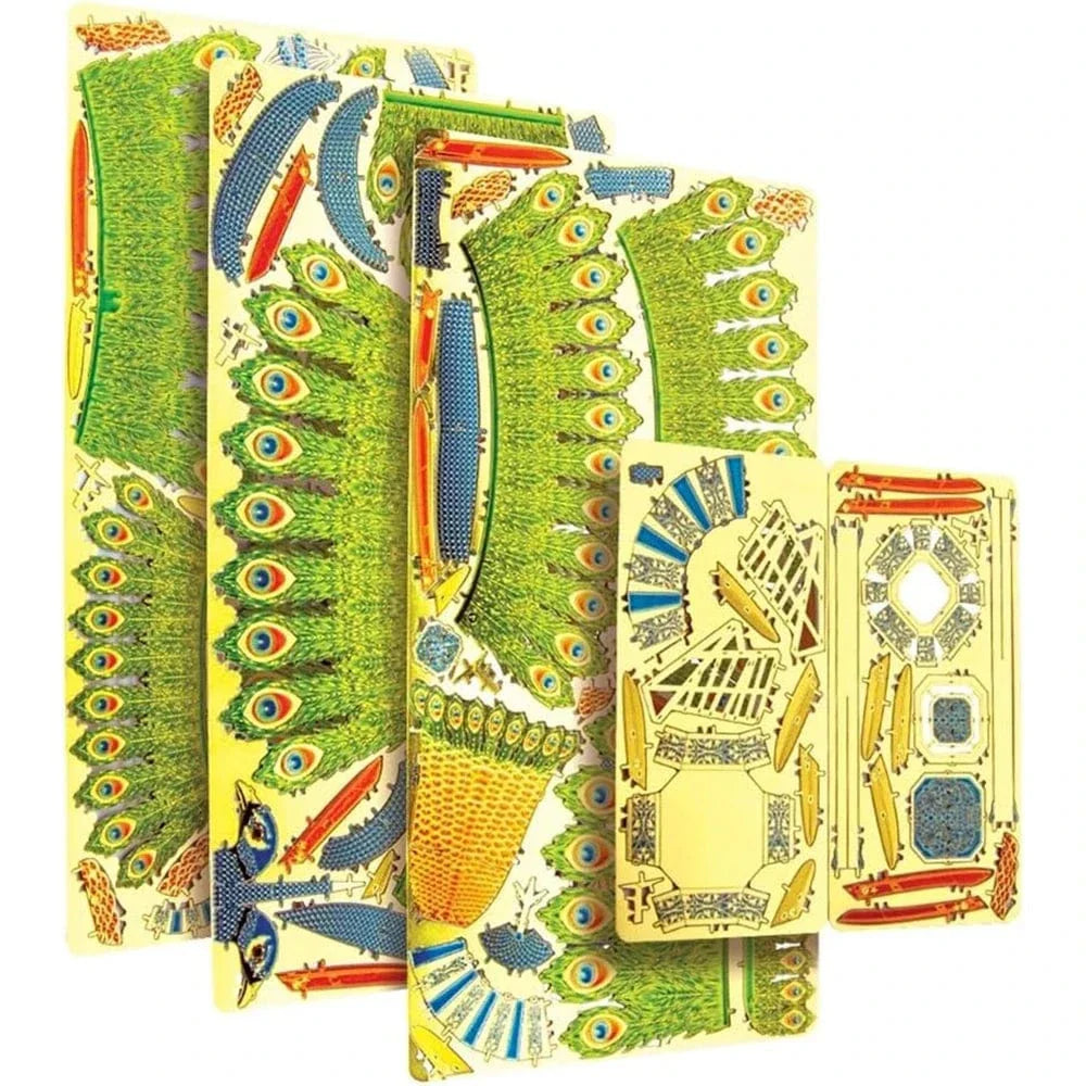 mon puzzle 3d  Puzzle 3D Métal Paon Impérial