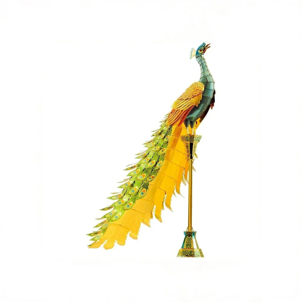 mon puzzle 3d  Puzzle 3D Métal Paon Impérial