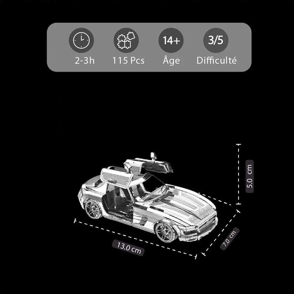 mon puzzle 3d  Puzzle 3D Métal sport futuriste