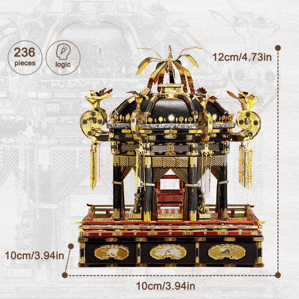 mon puzzle 3d  Puzzle 3D Métal Temple Japonais