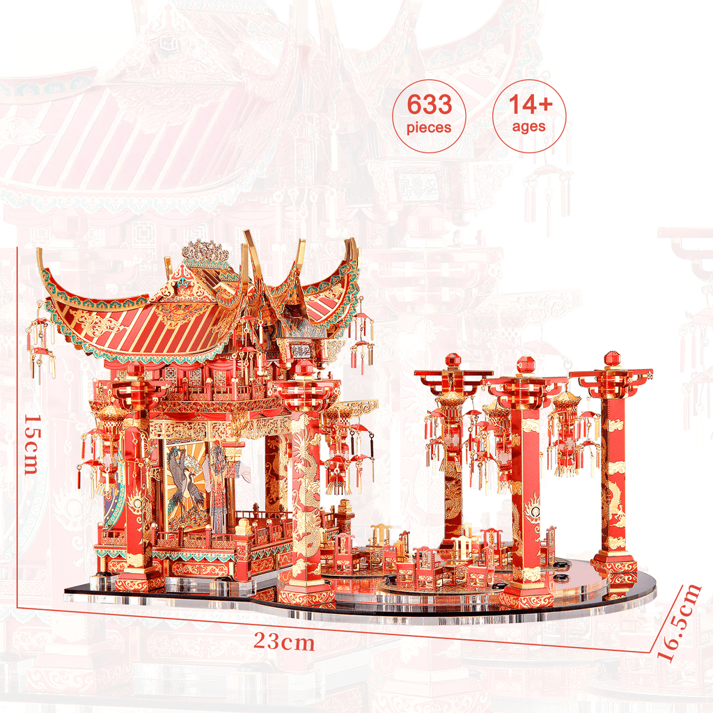 mon puzzle 3d  Puzzle 3D Métal Théâtre Chinois