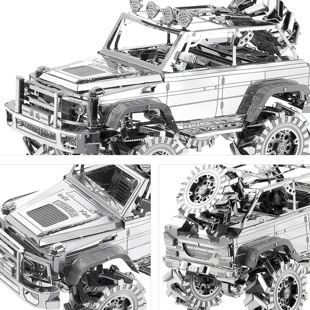 mon puzzle 3d  Puzzle 3D Métal voiture 4x4 Off-Road