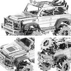 mon puzzle 3d  Puzzle 3D Métal voiture 4x4 Off-Road