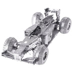 mon puzzle 3d  Argent Puzzle 3D Métal Voiture de Course